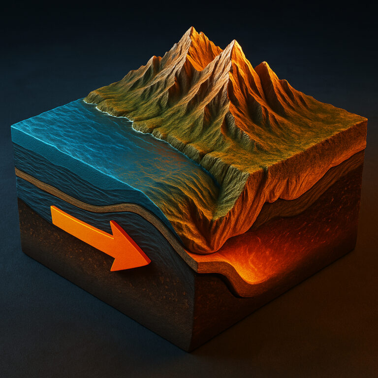 Prozesse der Entstehung von Gebirgen