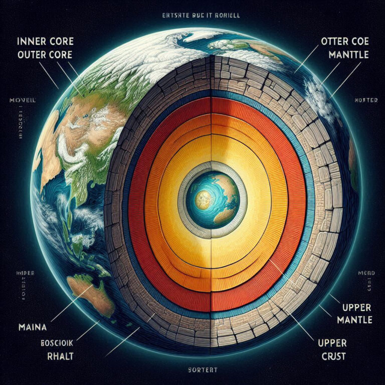 Der innere Aufbau unserer Erde
