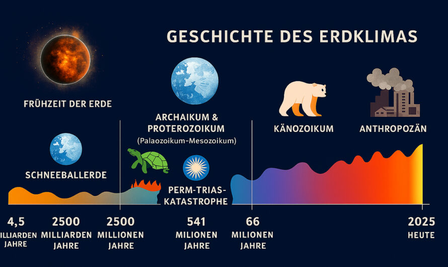 Geschichte des Erdklimas von der Entstehung bis heute