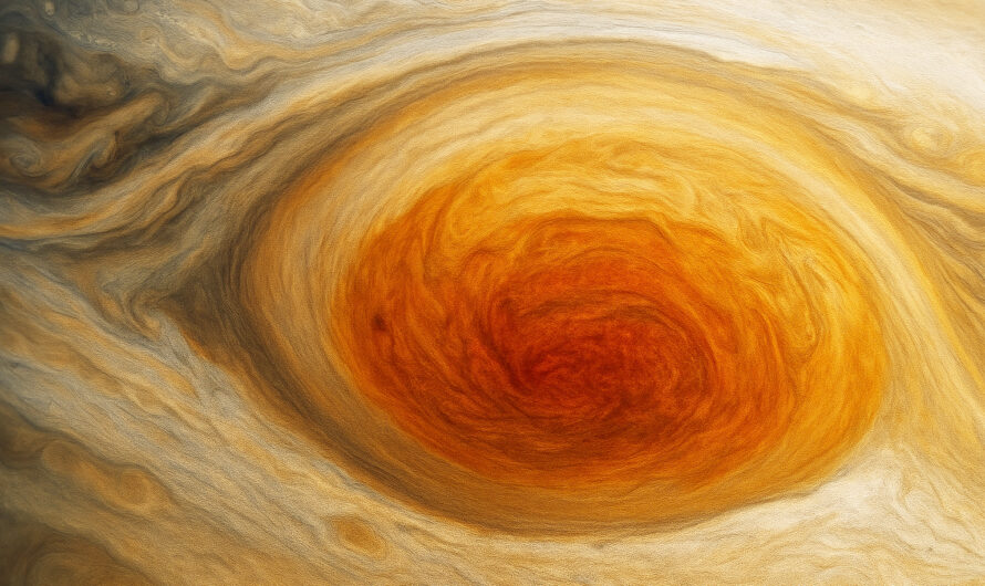 Jupiter’s großer roter Fleck – Ein Sturm größer als die Erde