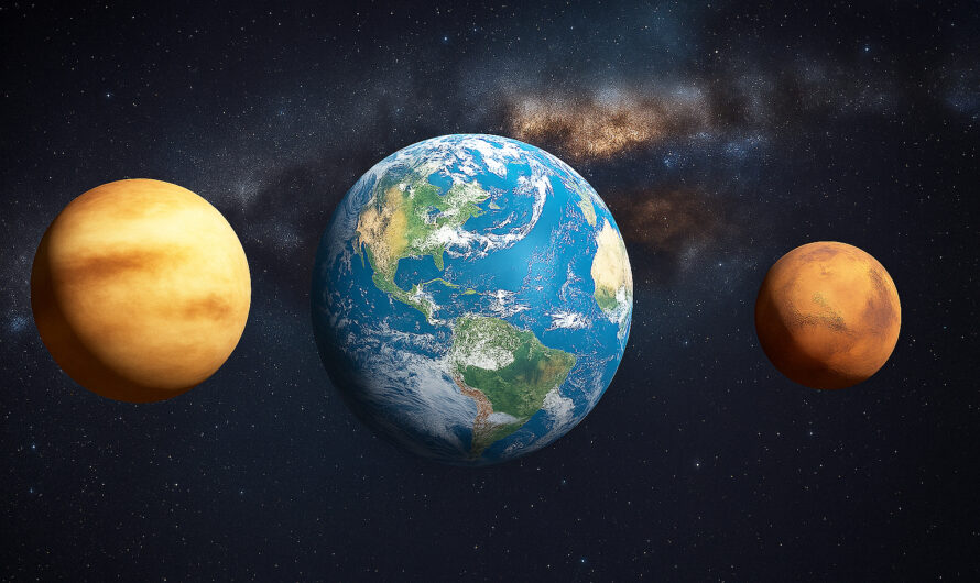 Venus versus Mars – Ein Vergleich der Nachbarplaneten
