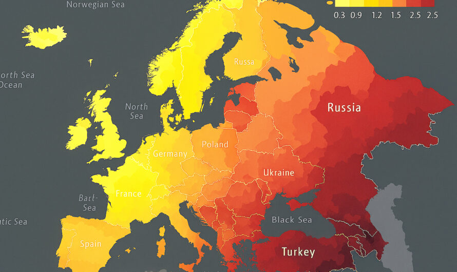 Europa erwärmt sich schneller als der globale Durchschnitt