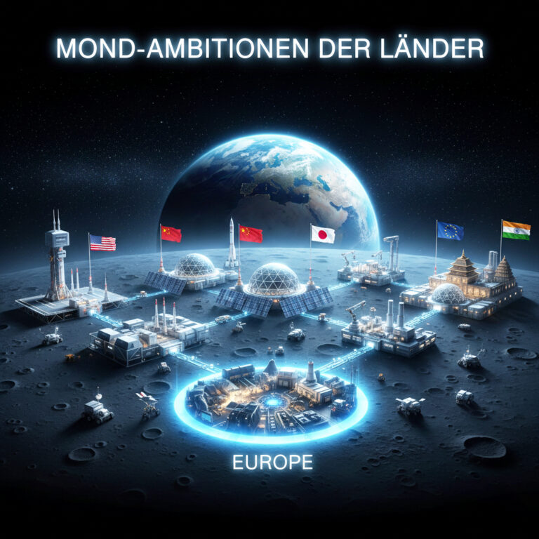Mondmissionen weltweit – Staaten und Firmen im Wettlauf