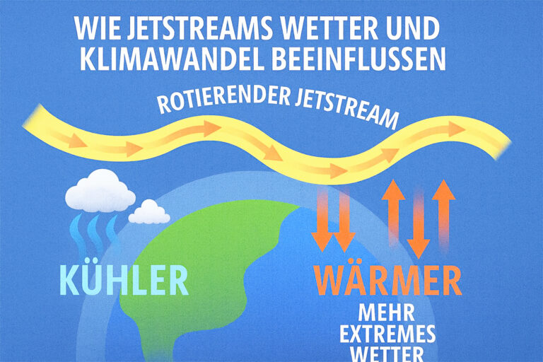 Wie Jetstreams Wetter und Klimawandel beeinflussen
