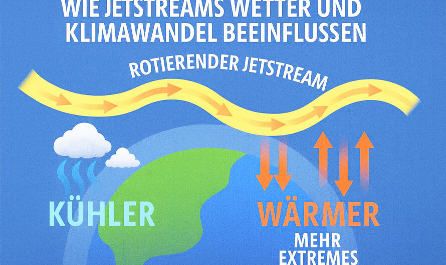 Wie Jetstreams Wetter und Klimawandel beeinflussen
