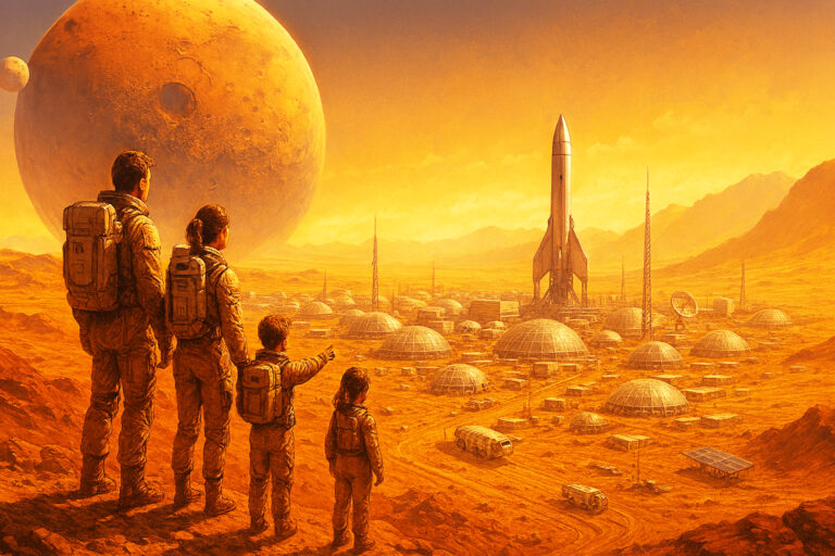 Wäre der Mars eine Zuflucht für die Menschheit – Von der roten Wüste zur blauen Hoffnung