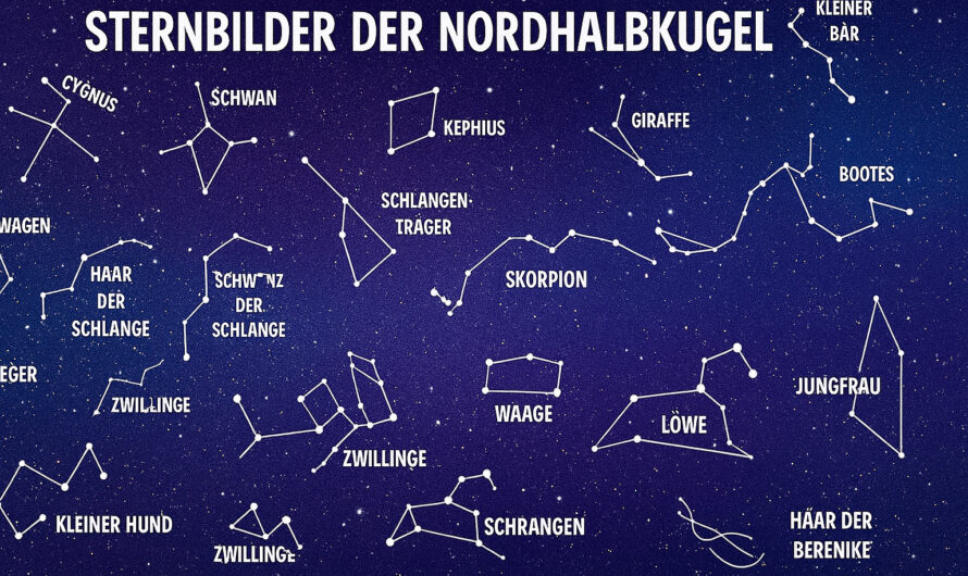 Die Sternbilder der Nordhalbkugel – Himmlische Muster voller Bedeutung