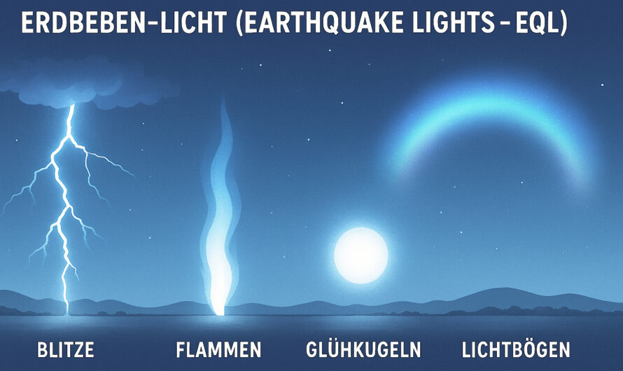 Erdbeben-Licht (Earthquake Lights – EQL) – Rätselhafte Himmelsblitze vor dem Beben