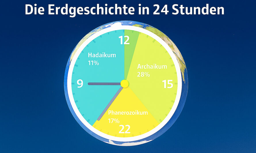 Die Erdgeschichte in 24 Stunden – Die Geschichte der Erde in einem Atemzug