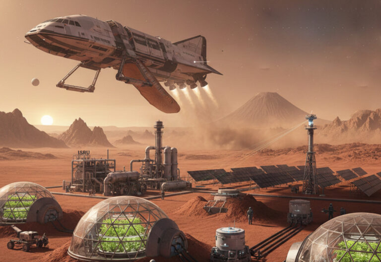 Mars-Kolonisation – Die technischen und biologischen Hürden einer Reise zum roten Planeten