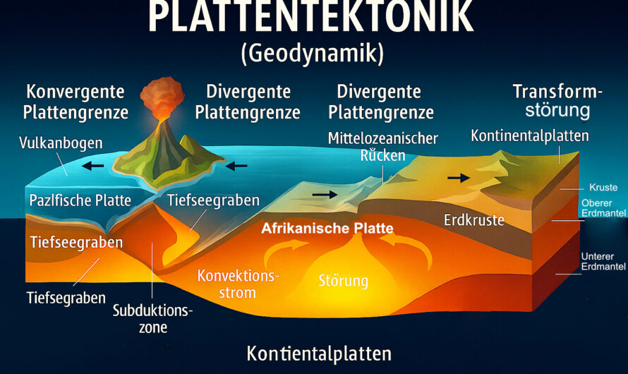 Plattentektonik im Detail – Kräfte der Erde – Bewegung formt Kontinente