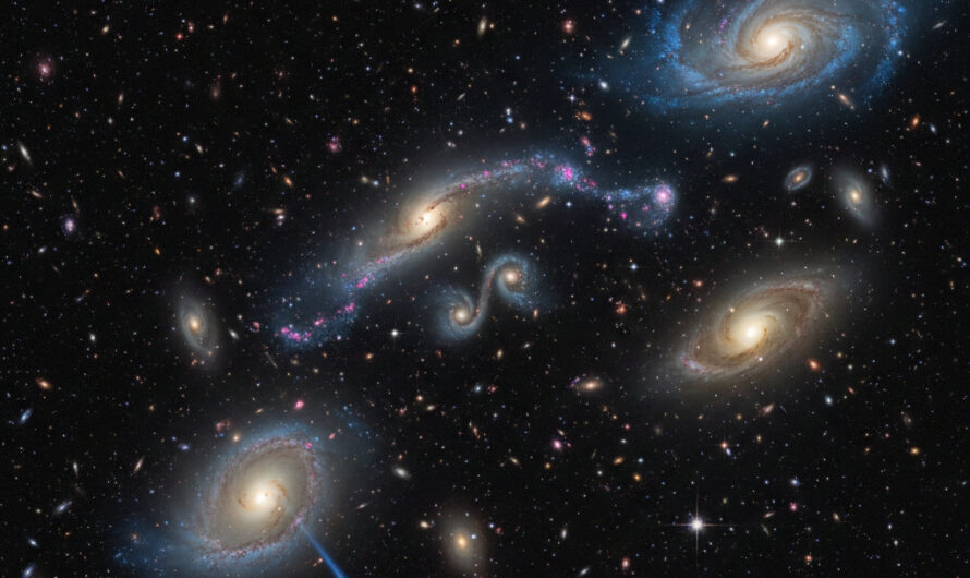 Virgo-Galaxienhaufen – Galaxien so weit das Auge reicht