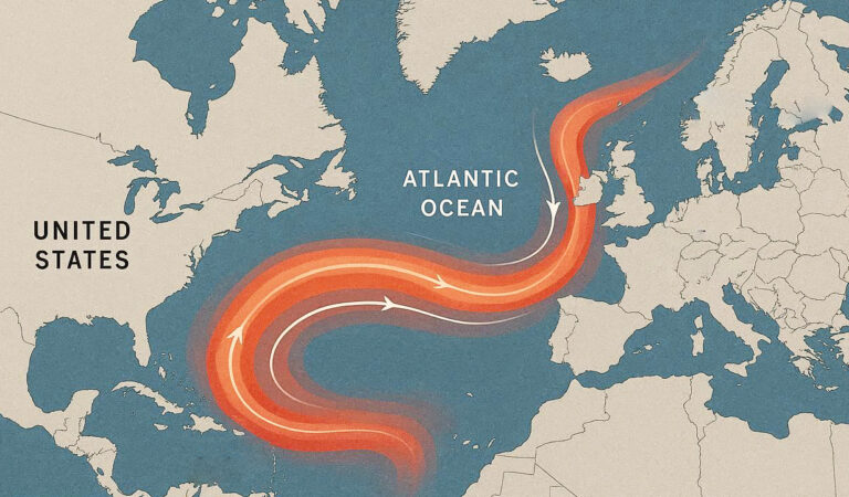 Stabilität des Golfstroms im Laufe der Jahrtausende