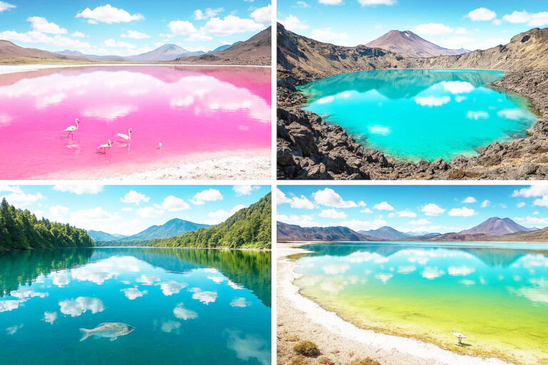 Die ungewöhnlichsten Seen der Erde – Zwischen Farbe, Gift und Naturwundern