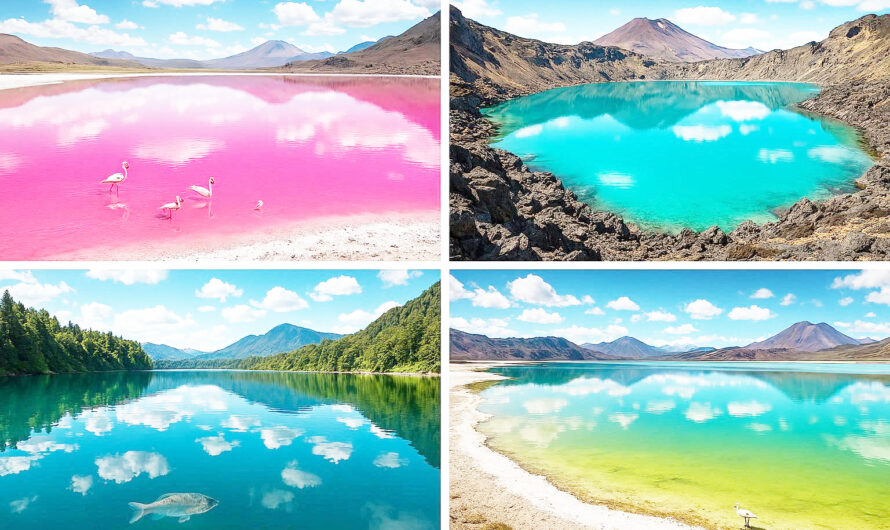 Die ungewöhnlichsten Seen der Erde – Zwischen Farbe, Gift und Naturwundern