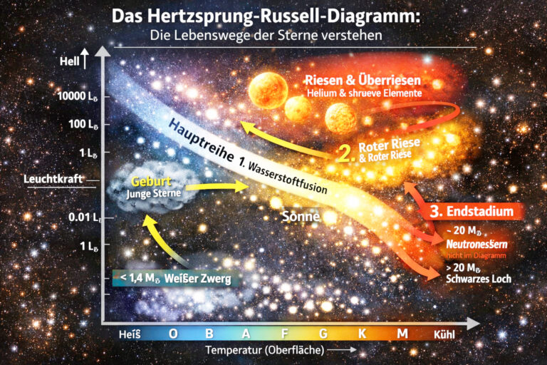 Landkarte der Unendlichkeit – Das Hertzsprung-Russell-Diagramm und die Evolution der Sterne
