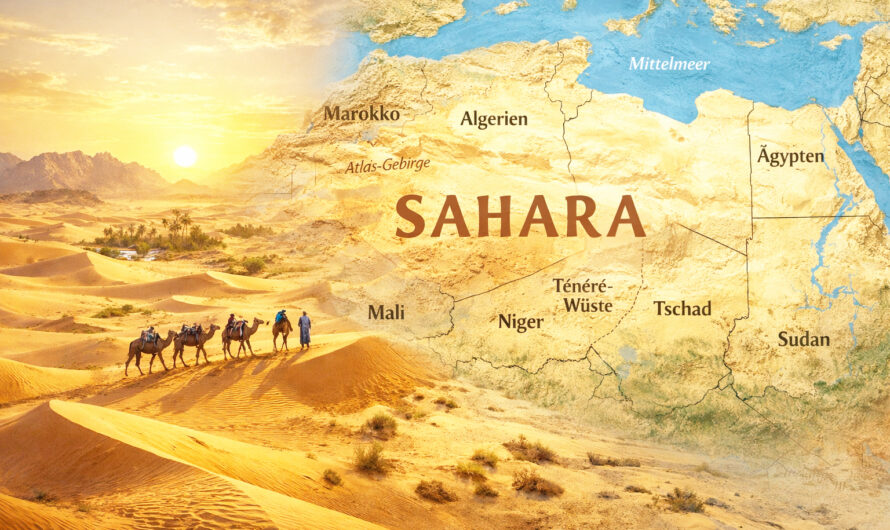 Sahara – Geomorphologie, Klima und Ökosystem der größten Trockenwüste der Erde