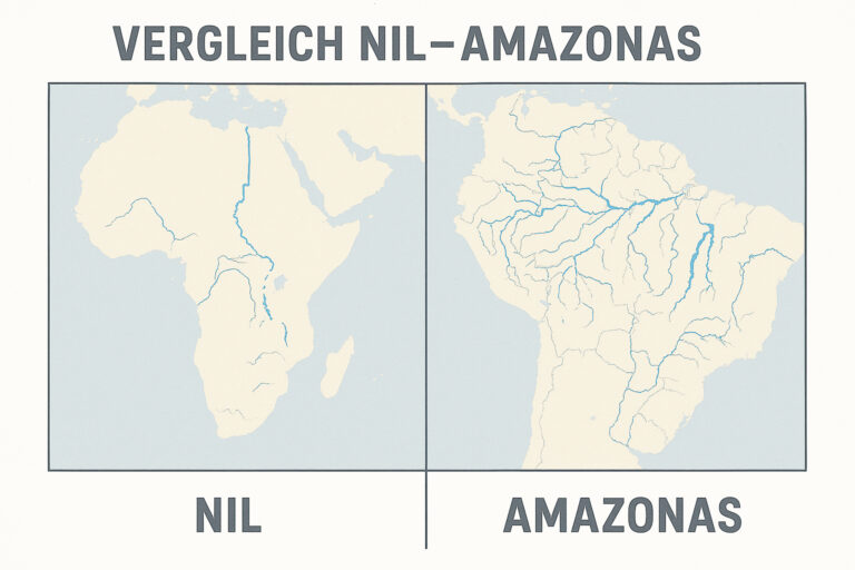 Giganten der Erde – Nil und Amazonas im Vergleich