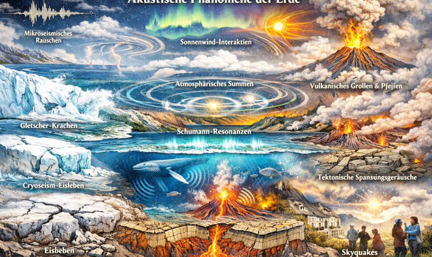 Akustische Signaturen der Erde – Eine Übersicht geophysikalischer Klangphänomene